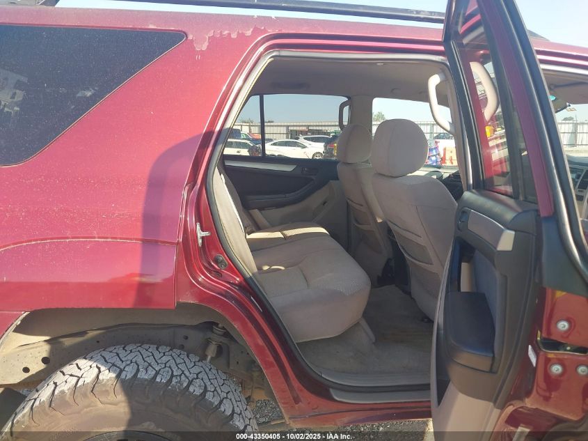 2005 Toyota 4Runner Sr5 V6 VIN: JTEBU14R958049505 Lot: 43350405