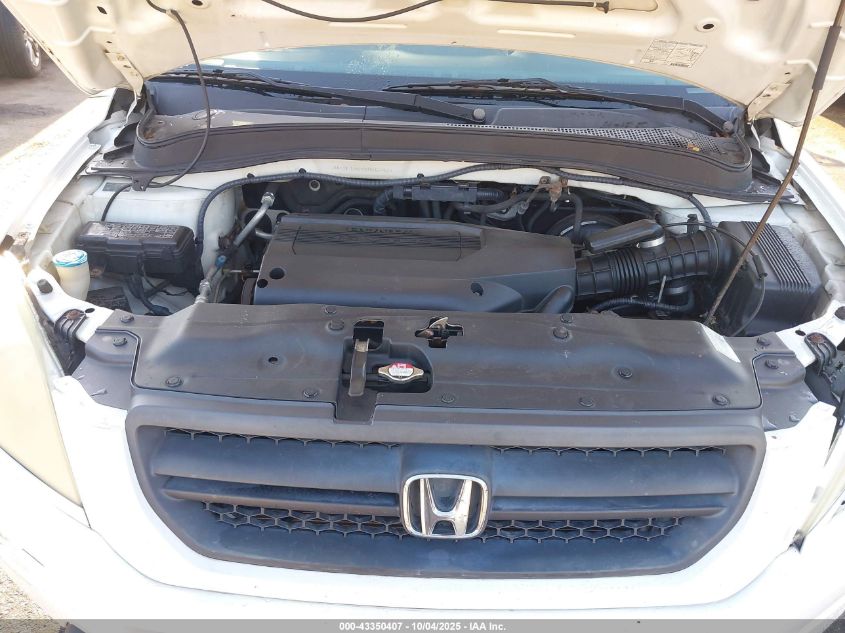 2004 Honda Pilot Ex-L VIN: 2HKYF18594H556937 Lot: 43350407