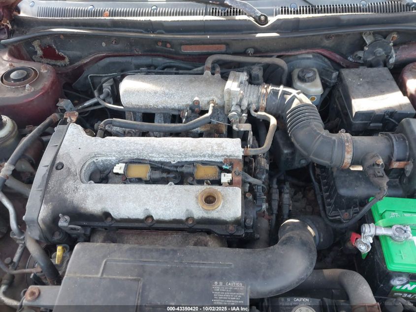 2002 Kia Spectra Gs/Gsx VIN: KNAFB161X25068285 Lot: 43350420