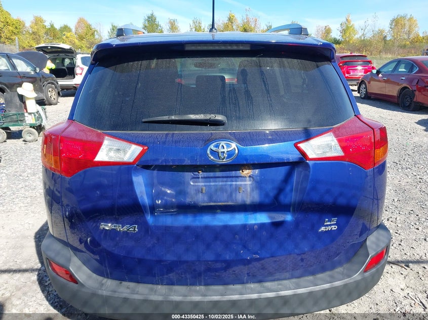 2014 Toyota Rav4 Le VIN: 2T3BFREV4EW228229 Lot: 43350425