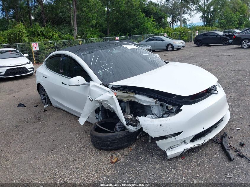 2020 Tesla Model 3 Standard Range Plus Rear-Wheel Drive/Standard Range Rear-Wheel Drive VIN: 5YJ3E1EA2LF598412 Lot: 43350432