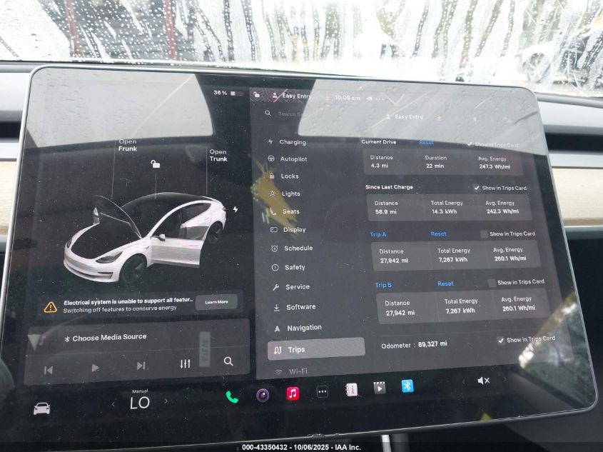 2020 Tesla Model 3 Standard Range Plus Rear-Wheel Drive/Standard Range Rear-Wheel Drive VIN: 5YJ3E1EA2LF598412 Lot: 43350432