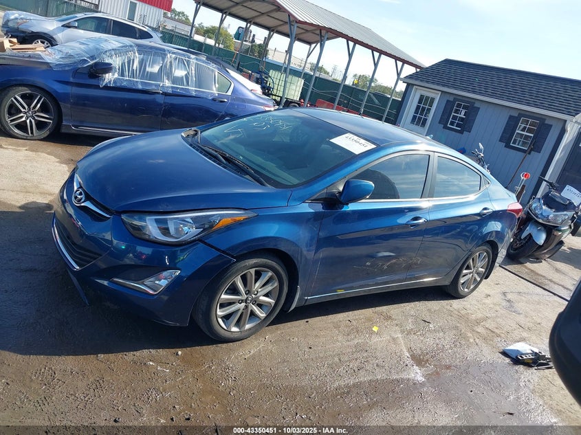 2016 HYUNDAI ELANTRA SE - KMHDH4AE0GU492037