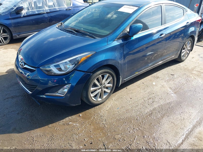 2016 HYUNDAI ELANTRA SE - KMHDH4AE0GU492037