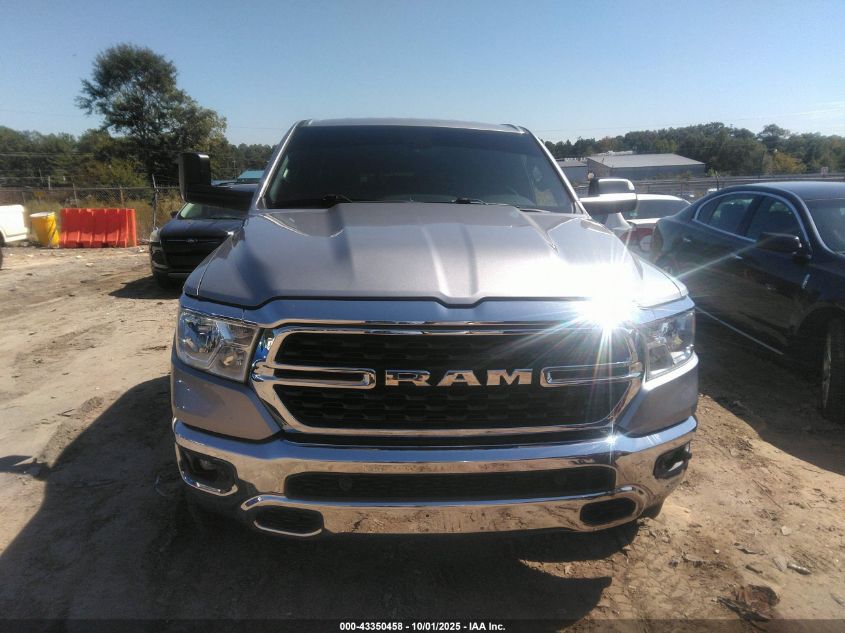 2022 Ram 1500 Big Horn 4X4 6'4 Box VIN: 1C6SRFBT6NN146445 Lot: 43350458