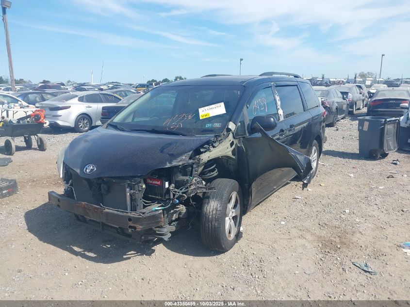 2011 Toyota Sienna Le V6 VIN: 5TDKK3DC8BS117947 Lot: 43350459