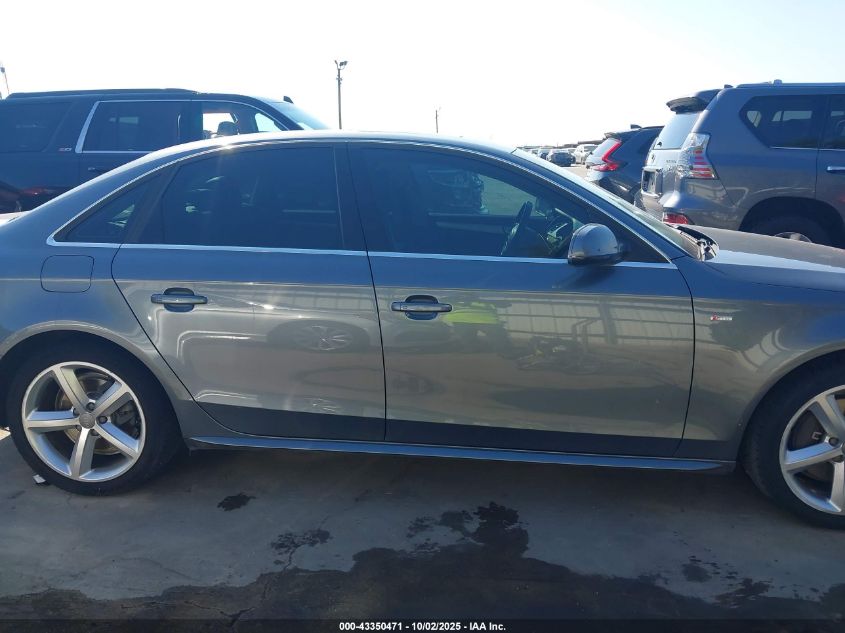 2012 Audi A4 2.0T Premium VIN: WAUFFAFL3CA099294 Lot: 43350471