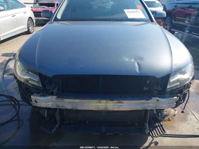 2012 Audi A4 2.0T Premium VIN: WAUFFAFL3CA099294 Lot: 43350471