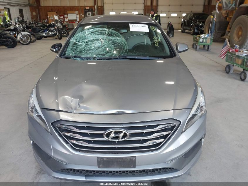 2017 Hyundai Sonata Sport VIN: 5NPE34AF5HH461801 Lot: 43350500