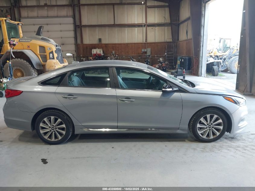 2017 Hyundai Sonata Sport VIN: 5NPE34AF5HH461801 Lot: 43350500