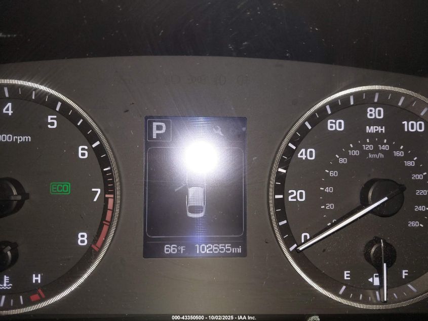 2017 Hyundai Sonata Sport VIN: 5NPE34AF5HH461801 Lot: 43350500