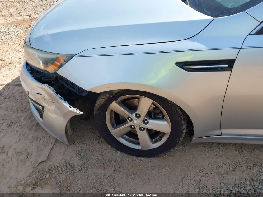 2015 Kia Optima Lx VIN: 5XXGM4A73FG515832 Lot: 43350501