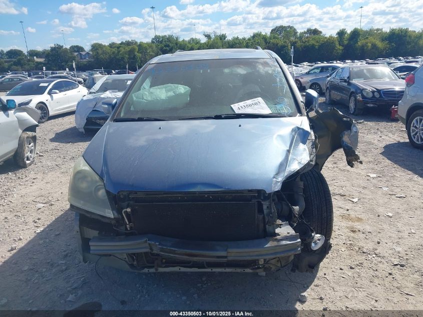 2006 Honda Odyssey Ex-L VIN: 5FNRL38776B025702 Lot: 43350503