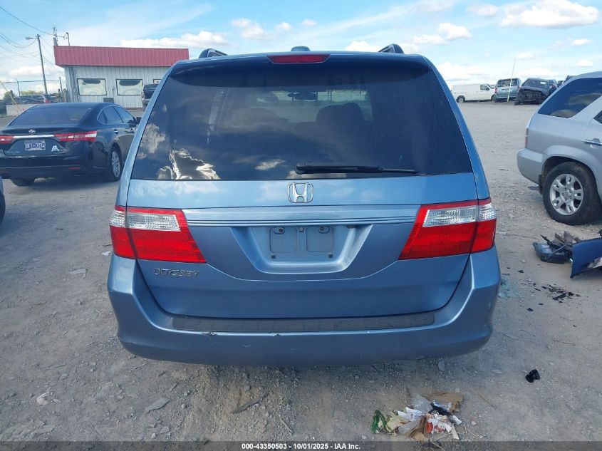 2006 Honda Odyssey Ex-L VIN: 5FNRL38776B025702 Lot: 43350503