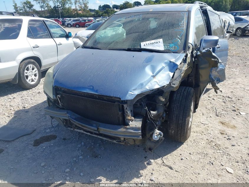 2006 Honda Odyssey Ex-L VIN: 5FNRL38776B025702 Lot: 43350503