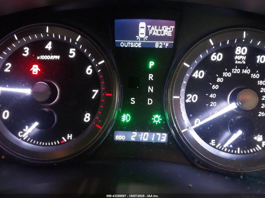 2011 Lexus Es 350 VIN: JTHBK1EG8B2439421 Lot: 43350597