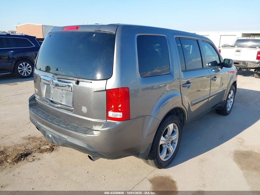2013 HONDA PILOT EX-L - 5FNYF3H53DB004490