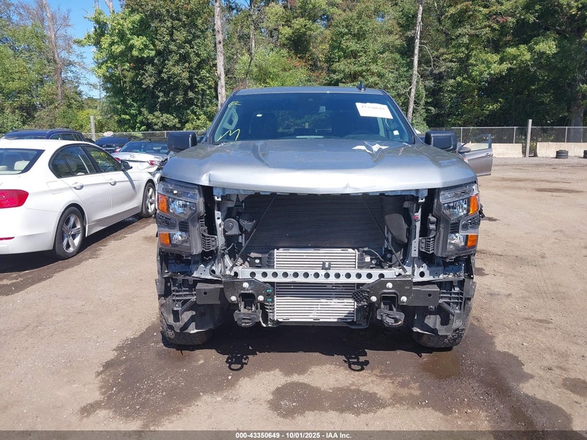 2025 CHEVROLET SILVERADO 1500 4WD  SHORT BED CUSTOM - 1GCPKBEK6SZ124710