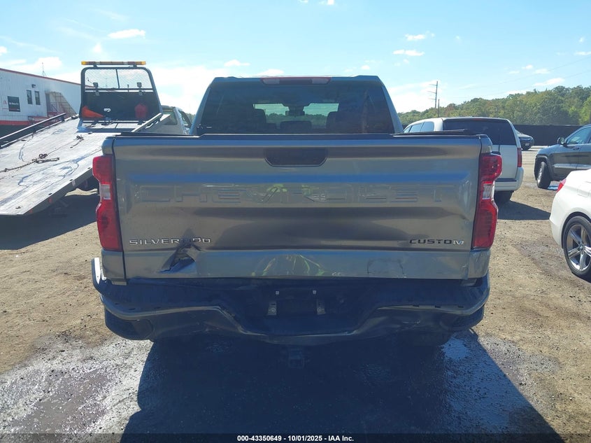 2025 CHEVROLET SILVERADO 1500 4WD  SHORT BED CUSTOM - 1GCPKBEK6SZ124710