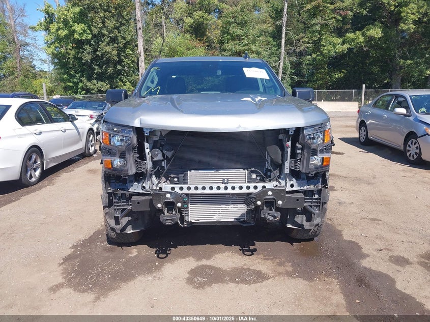 2025 CHEVROLET SILVERADO 1500 4WD  SHORT BED CUSTOM - 1GCPKBEK6SZ124710