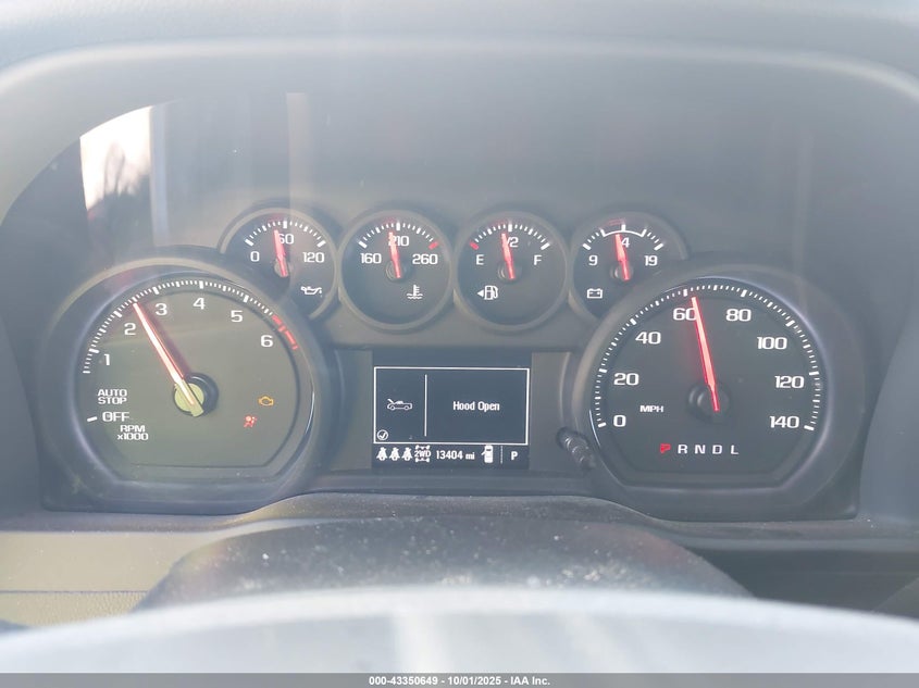 2025 CHEVROLET SILVERADO 1500 4WD  SHORT BED CUSTOM - 1GCPKBEK6SZ124710