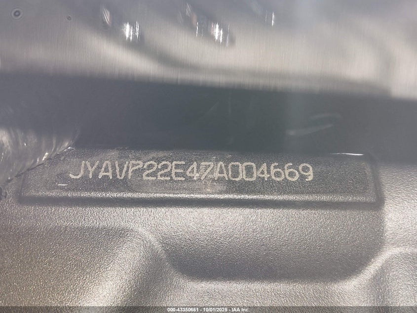 2007 YAMAHA XV1900 CT JYAVP22E47A004669