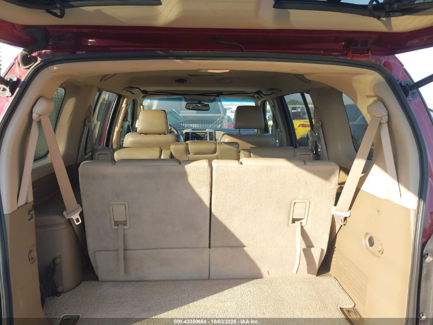 2006 Nissan Pathfinder Le VIN: 5N1AR18U96C651119 Lot: 43350664