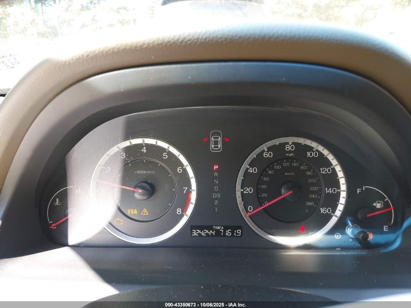 2008 Honda Accord 2.4 Ex VIN: 1HGCP26738A034854 Lot: 43350673