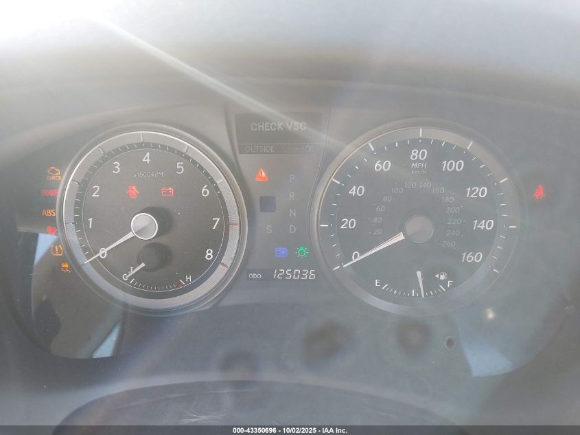 2007 Lexus Es 350 VIN: JTHBJ46G672049427 Lot: 43350696