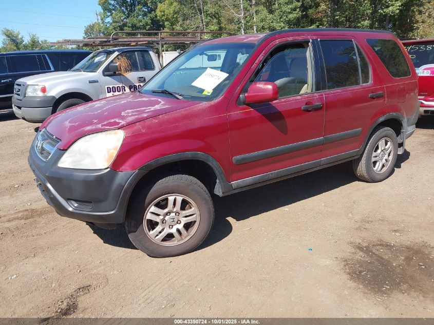 2002 Honda Cr-V Ex