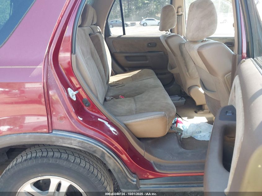 2002 Honda Cr-V Ex VIN: JHLRD78892C085715 Lot: 43350724