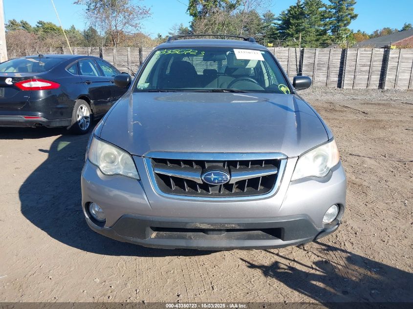 2009 Subaru Outback 2.5I VIN: 4S4BP61C897334597 Lot: 43350723