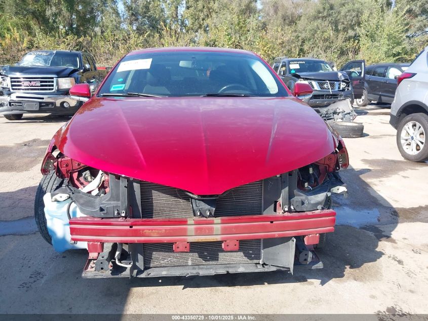 2013 Lincoln Mkz VIN: 3LN6L2GK1DR814907 Lot: 43350729