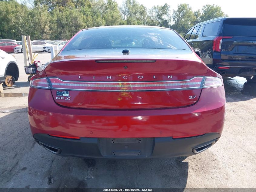 2013 Lincoln Mkz VIN: 3LN6L2GK1DR814907 Lot: 43350729