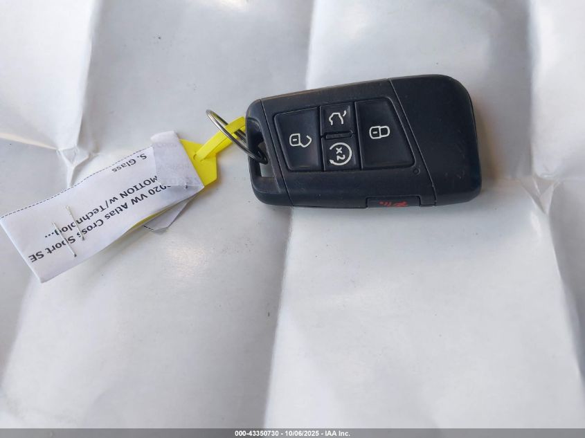 2020 Volkswagen Atlas Cross Sport 3.6L V6 Se W/Technology/3.6L V6 Se W/Technology R-Line VIN: 1V26E2CA1LC229025 Lot: 43350730