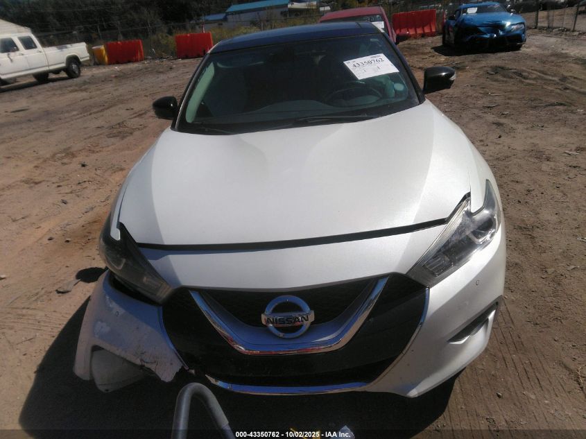 2017 Nissan Maxima 3.5 Platinum VIN: 1N4AA6AP5HC438318 Lot: 43350762