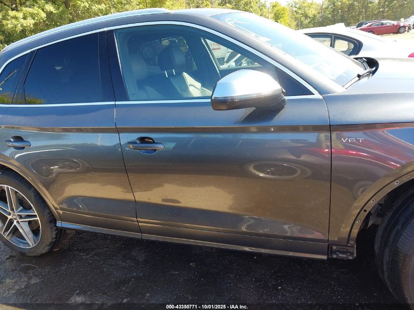 2018 Audi Sq5 3.0T Premium Plus VIN: WA1C4BFY8J2043740 Lot: 43350771