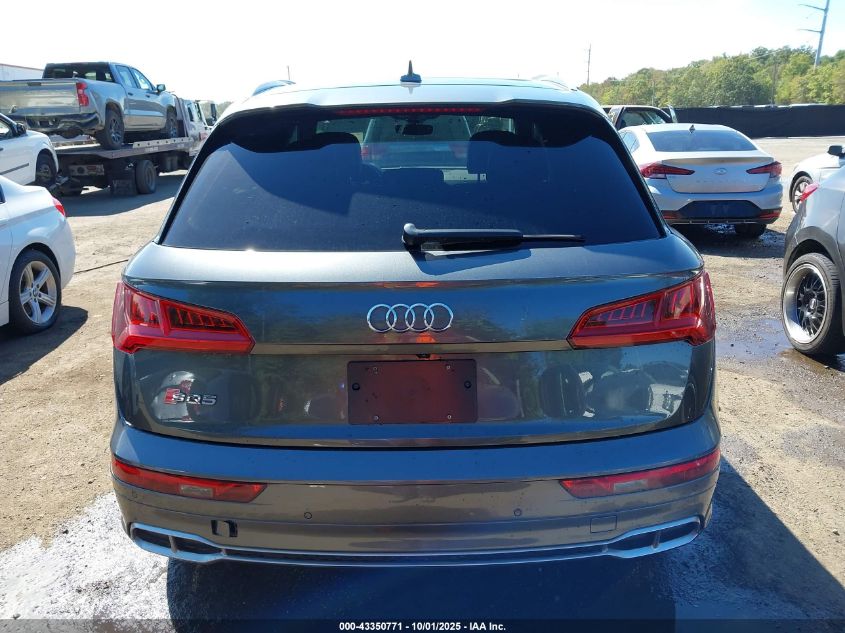 2018 Audi Sq5 3.0T Premium Plus VIN: WA1C4BFY8J2043740 Lot: 43350771