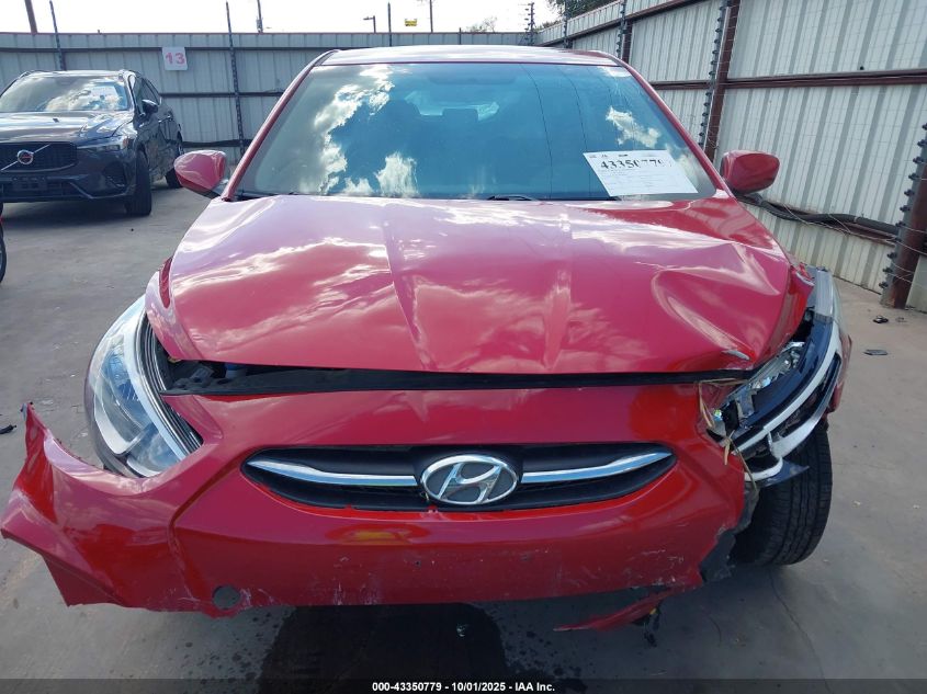 2017 Hyundai Accent Se VIN: KMHCT5AE2HU340746 Lot: 43350779