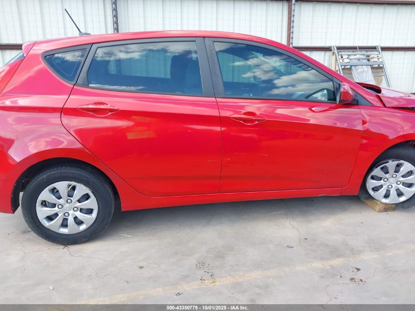 2017 Hyundai Accent Se VIN: KMHCT5AE2HU340746 Lot: 43350779