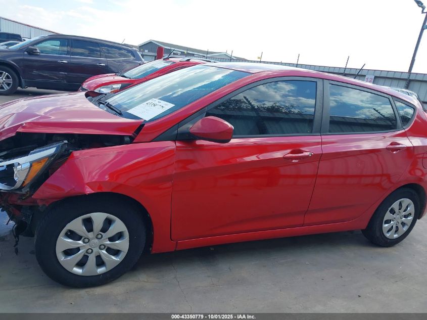 2017 Hyundai Accent Se VIN: KMHCT5AE2HU340746 Lot: 43350779