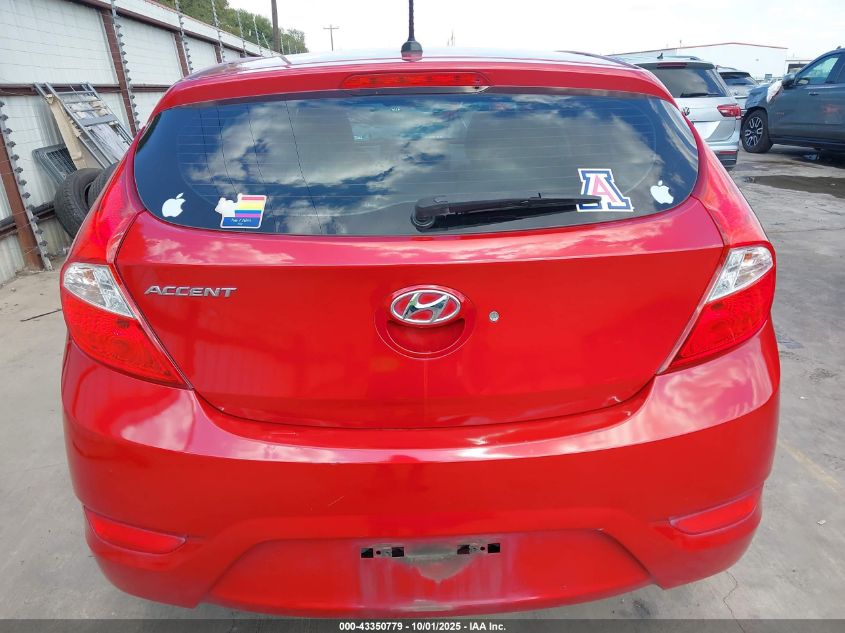 2017 Hyundai Accent Se VIN: KMHCT5AE2HU340746 Lot: 43350779