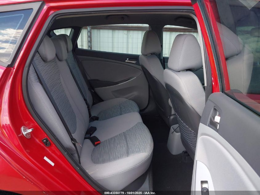 2017 Hyundai Accent Se VIN: KMHCT5AE2HU340746 Lot: 43350779