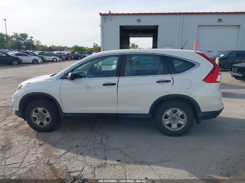 2016 Honda Cr-V Lx VIN: 5J6RM4H34GL124535 Lot: 43350803