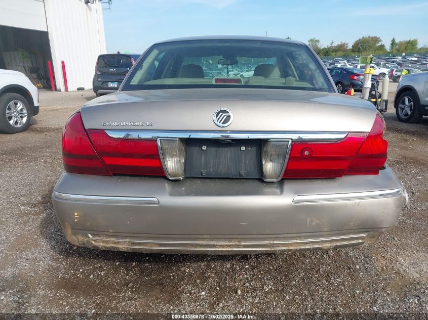 2004 Mercury Grand Marquis Ls VIN: 2MEFM75W64X645696 Lot: 43350878