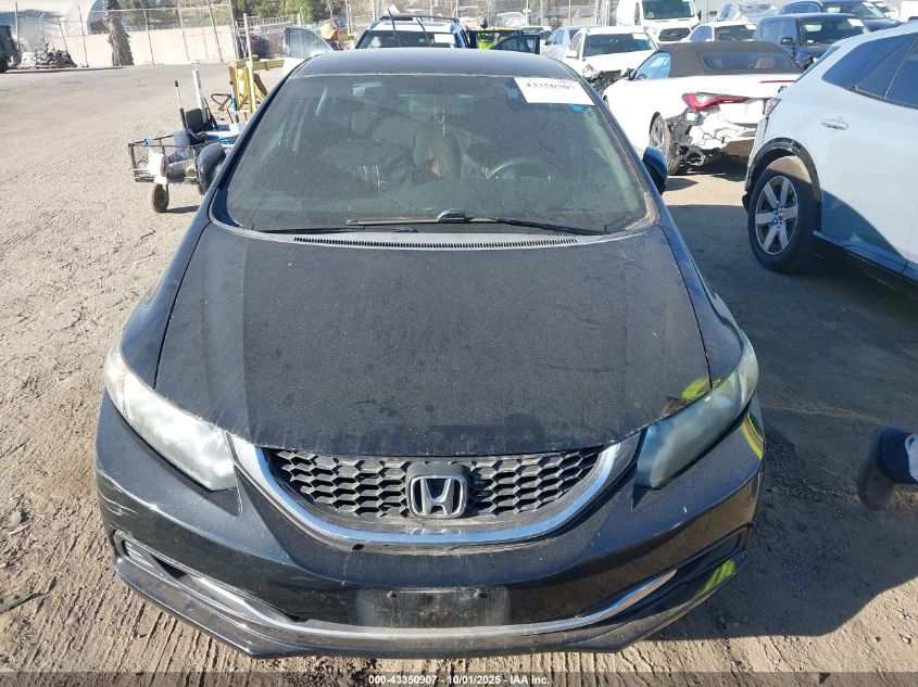 2014 Honda Civic Lx VIN: 19XFB2F52EE264399 Lot: 43350907