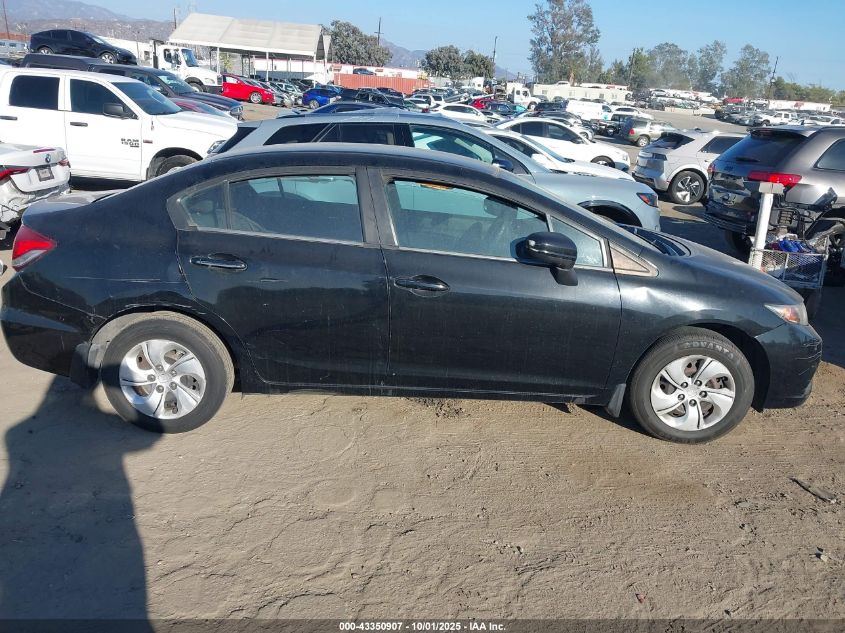 2014 Honda Civic Lx VIN: 19XFB2F52EE264399 Lot: 43350907