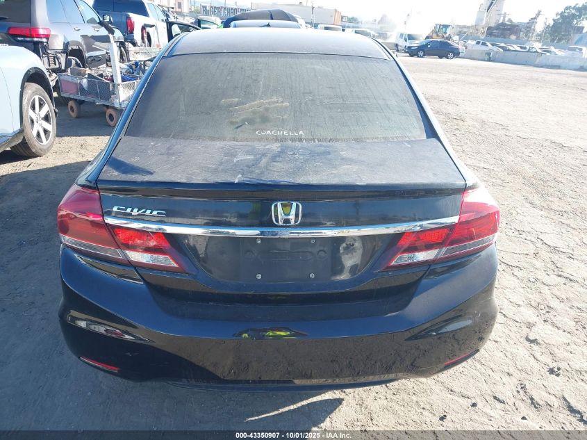 2014 Honda Civic Lx VIN: 19XFB2F52EE264399 Lot: 43350907