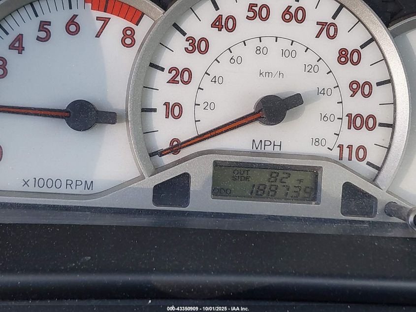 2005 Toyota Corolla S VIN: 1NXBR32EX5Z452400 Lot: 43350909