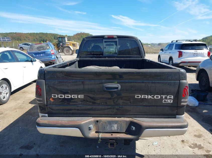 2004 Dodge Dakota Slt VIN: 1D7HG42K34S706934 Lot: 43350910